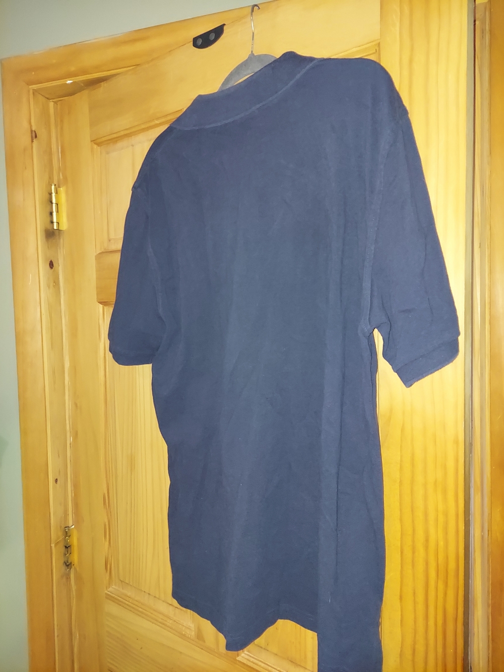 Brooks Brothers Men's Navy Polo Shirt with Yellow Logo - XL - Picture 7 of 8